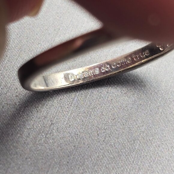 Disney Sterling CZ Ring | Mickey Mouse Ears | Dreams Do Come True | Size 5 - Picture 8 of 14